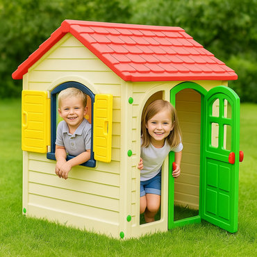 Детски къщички и пейки