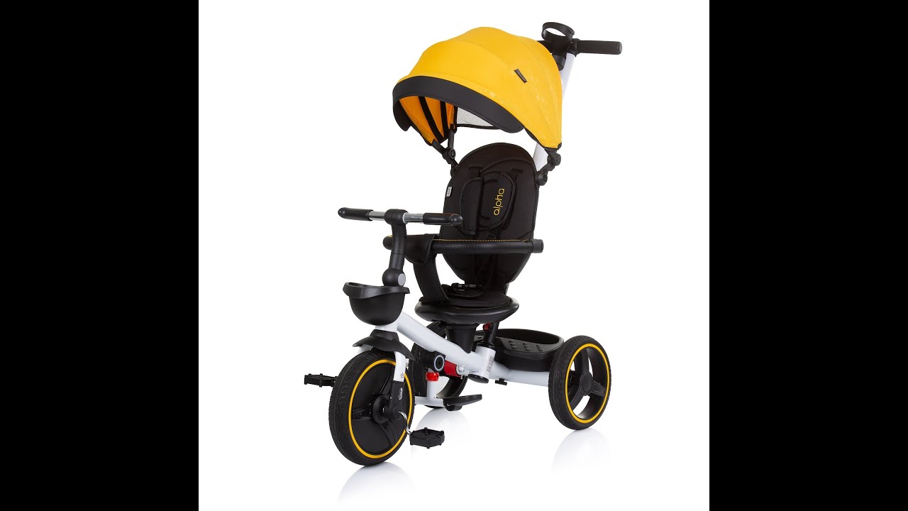 Сгъваема триколка Chipolino - Алфа, 360°, Пясък
