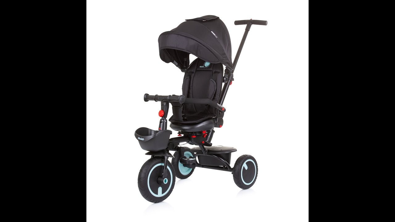 Сгъваема триколка Chipolino - Quick Fold, 360°, пясък