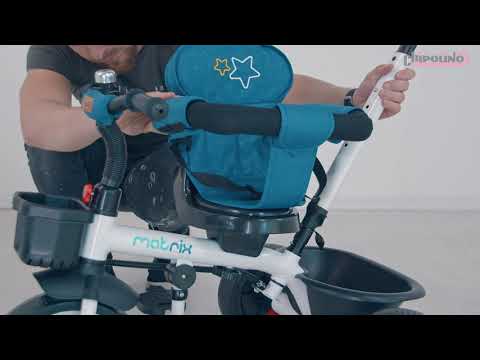 Триколка със сенник Chipolino - Матрикс, 360°,  глетчер