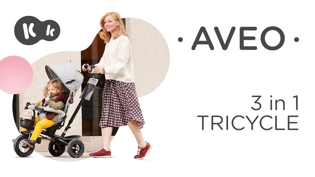 Триколка KinderKraft - Aveo, Аnthracite