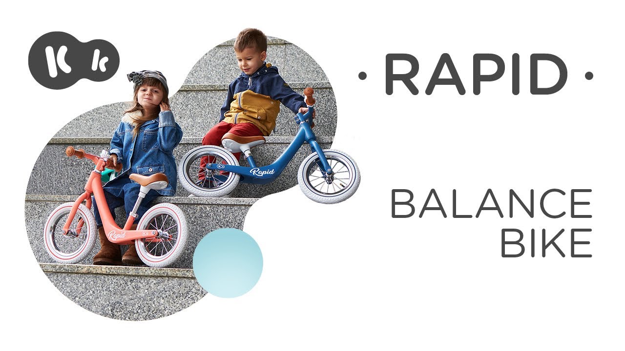 Баланс колело KinderKraft - Rapid, Синьо