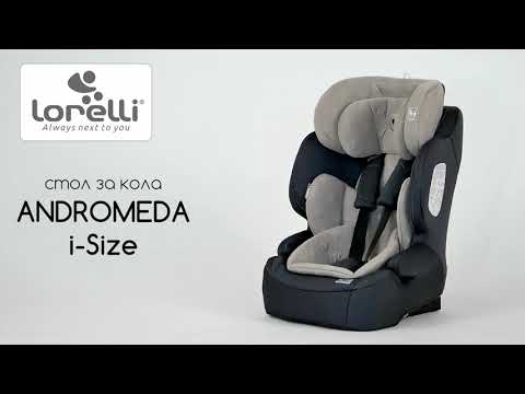 Столче за кола Lorelli - Andromeda, IsoFix, 76-150 см, Black Stars