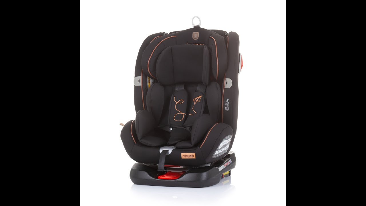 Стол за кола Chipolino - Journey, ISO, 0-36 kg, Графит