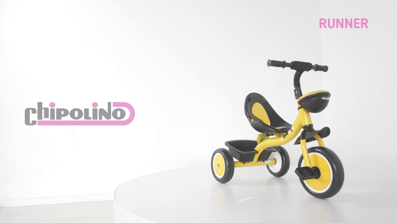 Детска триколка Chipolino - Рънър, Лайм