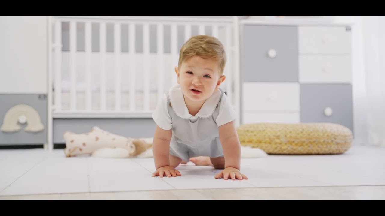 Трансформиращо се легло Lorelli - Dream, 60 x 120 cm, Бяло/Кехлибар