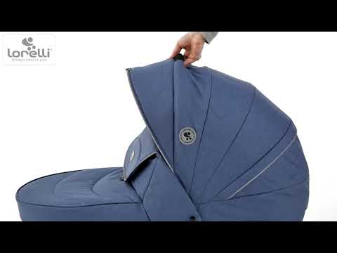 Детска комбинирана количка 3 в 1 Lorelli - Crysta, Opaline Grey