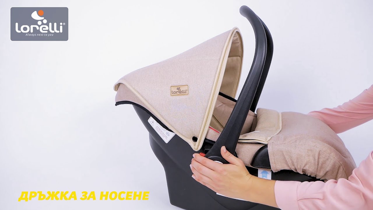 Стол за кола-кошница Lorelli Lifesaver, Pink 0-13 kg