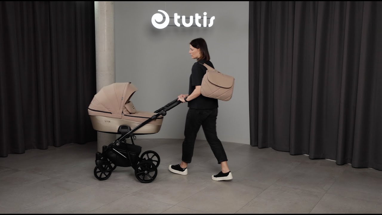 Комбинирана количка 2 в 1 Tutis - Viva 4 Lux, Rose Quartz