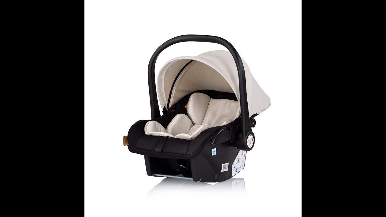 Столче за кола Chipolino - Аморе, i-Size, 40-87 cm, Маршмелоу