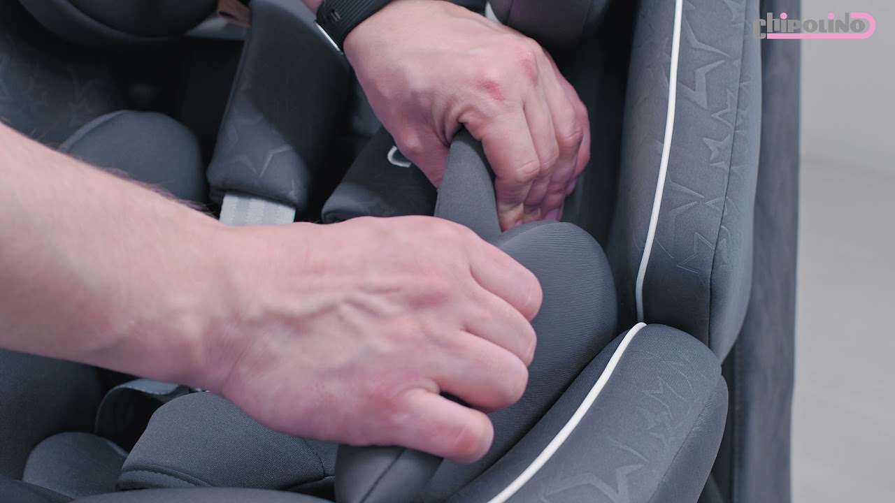 Столче за кола Chipolino - Ротикс, Isofix, 360°, 40-150 сm, Mъгла