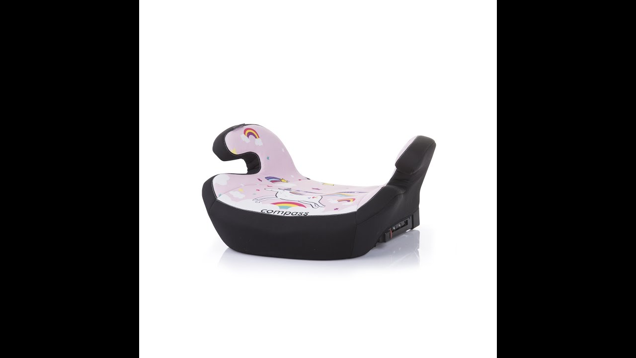 Седалка за кола Chipolino - Компас, Isofix, 125-150 сm, Антрацит