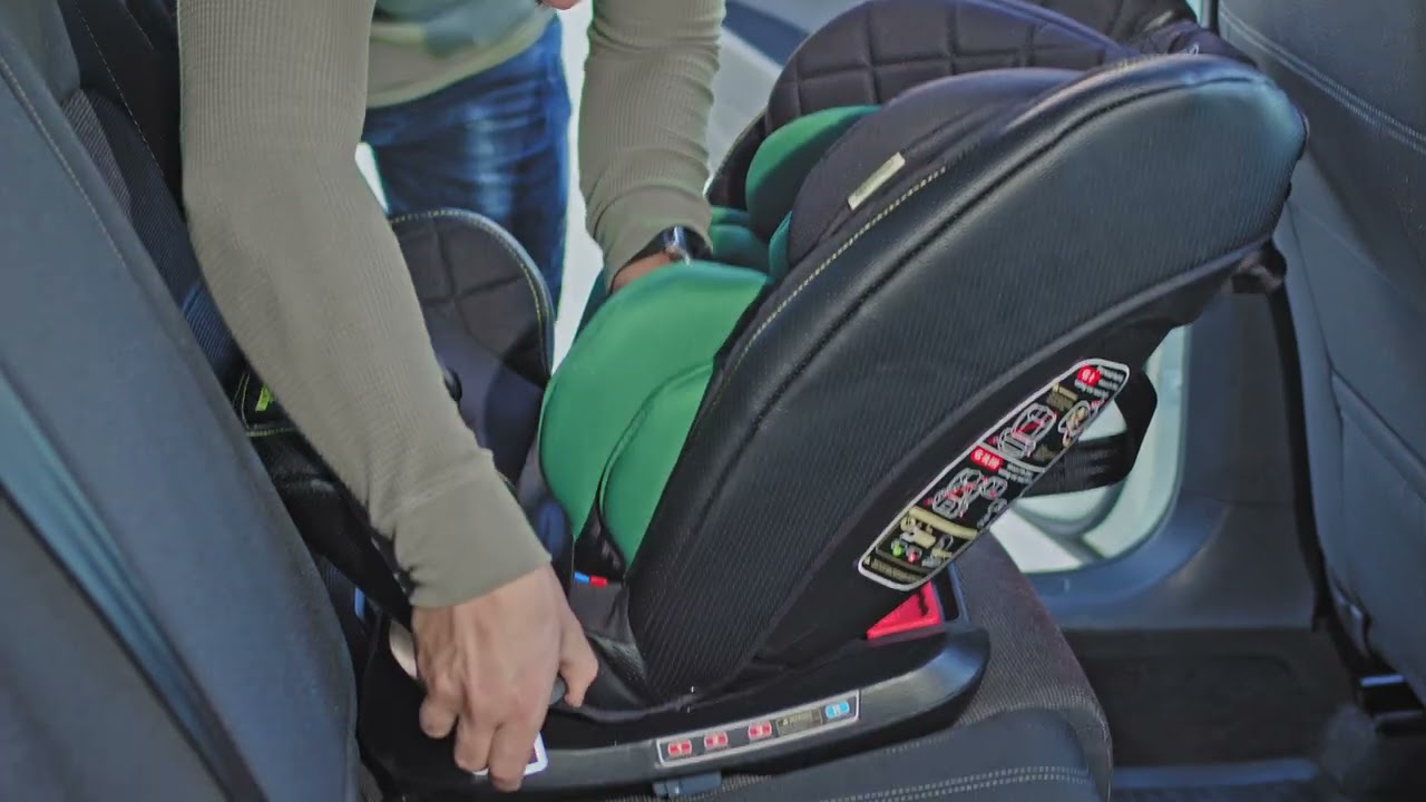 Столче за кола Chipolino - Техно, 360°, Isofix, 40-150 сm, Черно