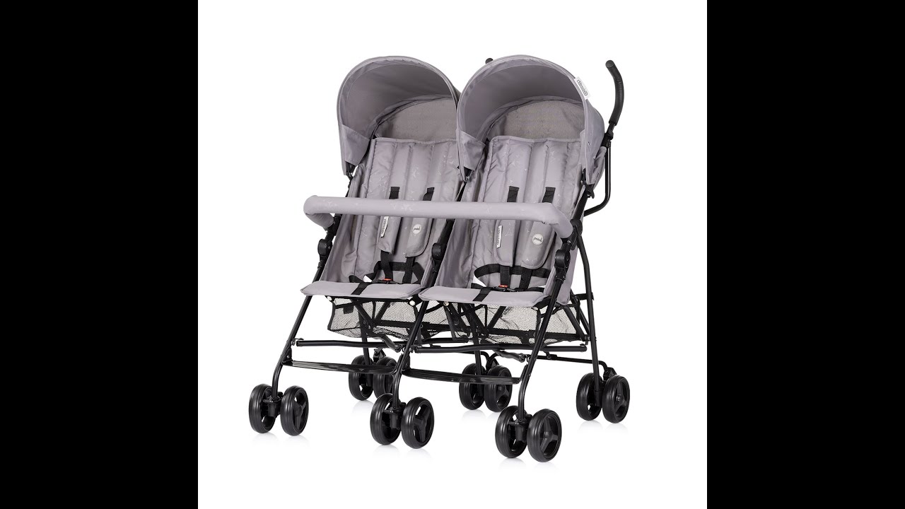 Количка за близнаци Chipolino - Double Point, Тирамису