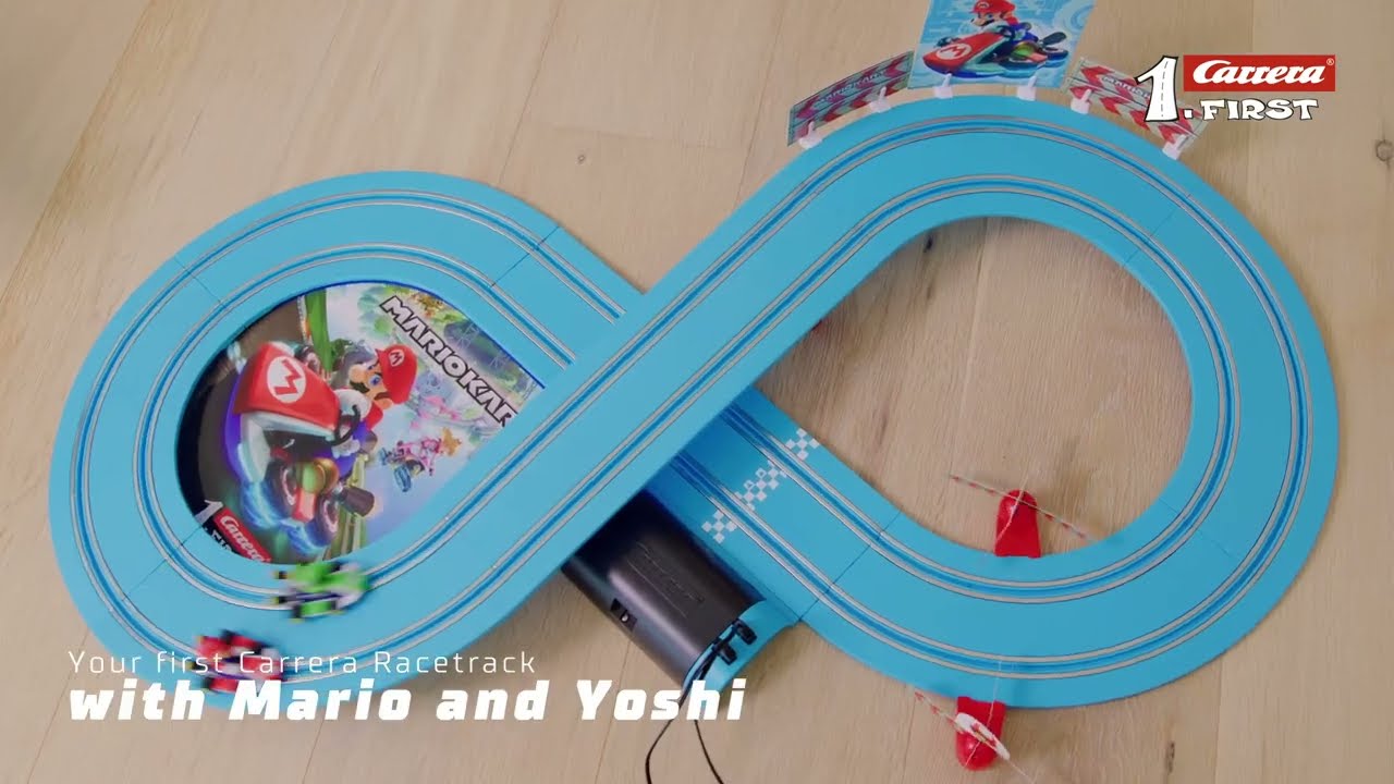 Състезателна писта Carrera - Super Mario, Марио срещу Пийч