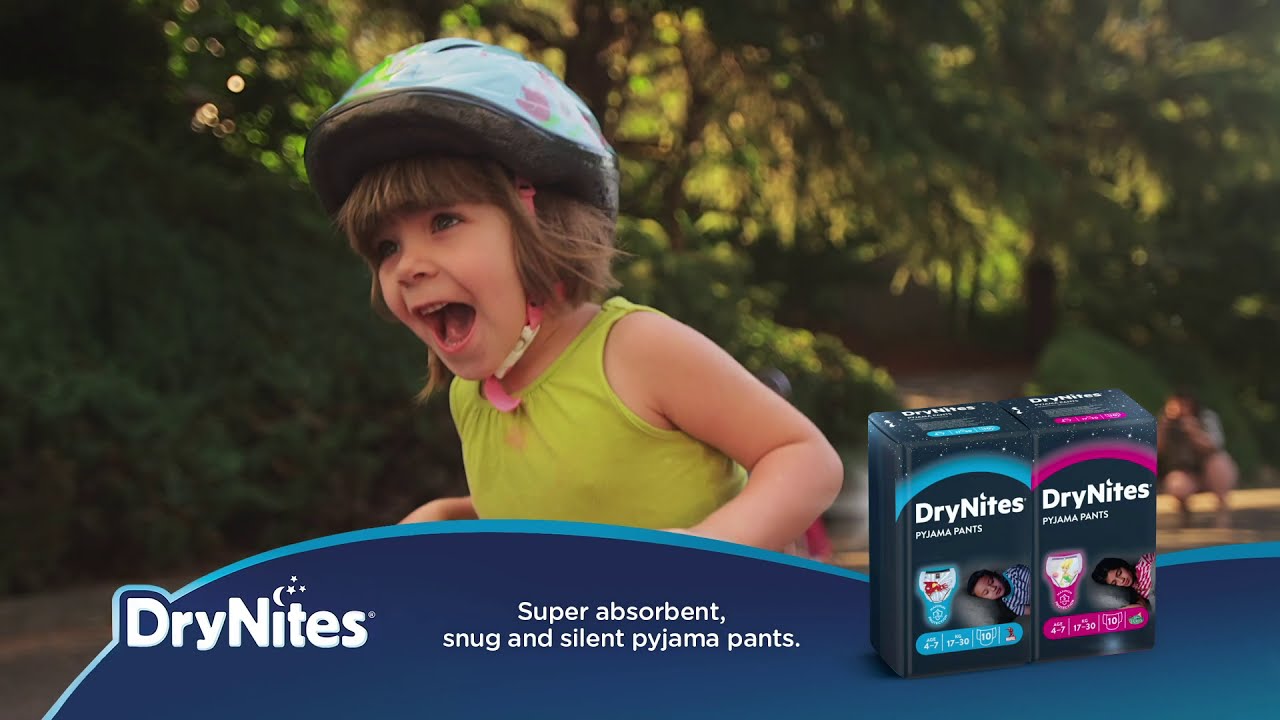 Нощни пелени гащи момче 4-7 години Huggies - DryNites, 10 броя