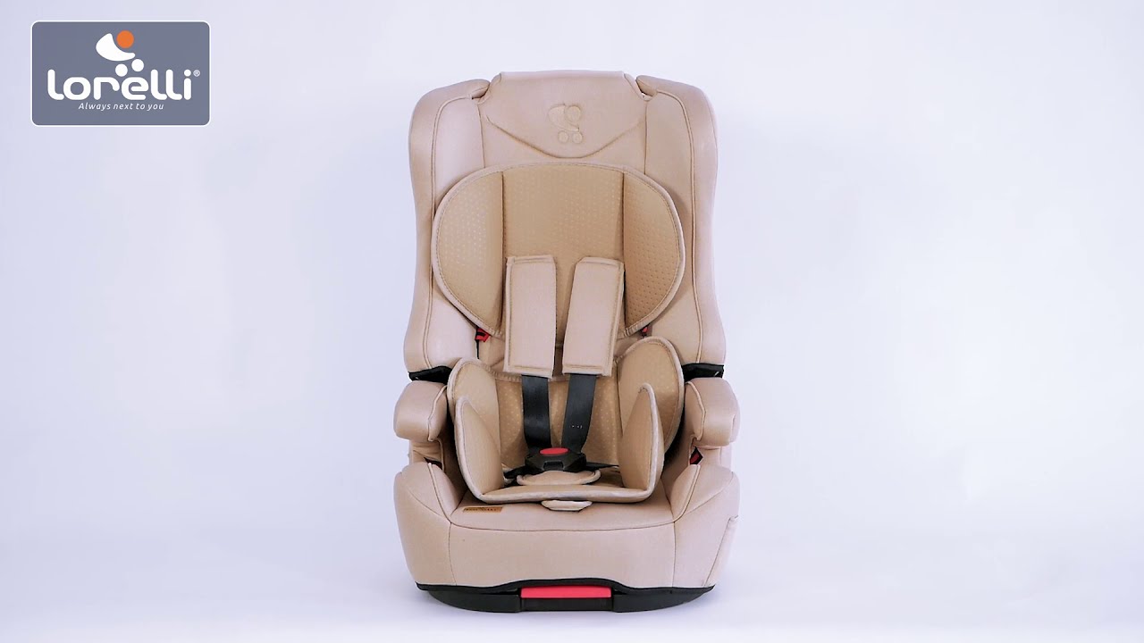 Стол за кола Lorelli Premium - Harmony, Isofix, 9-36 kg, Grey