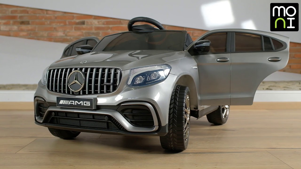 Акумулаторен джип Moni - Mercedes GLC 63S AMG, Син