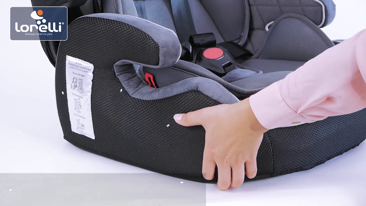 Стол за кола Lorelli - Navigator, 9-36 kg, Grey, 2023