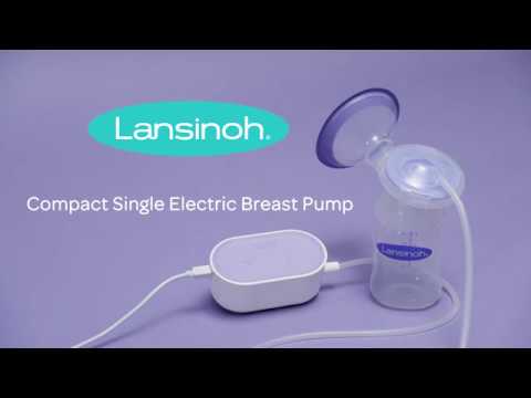 Единична електрическа помпа за кърма Lansinoh