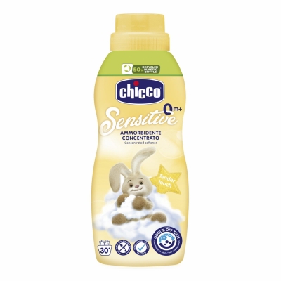 Омекотител Chicco - Нежно докосване, Концентрат, 750 ml