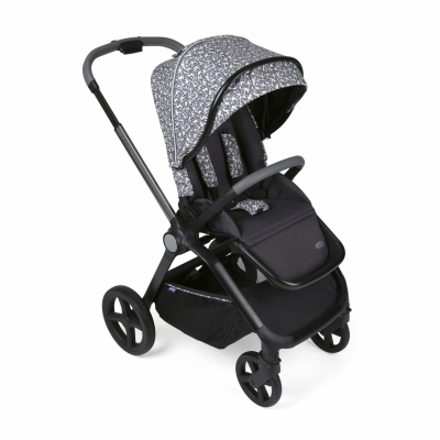 Бебешка количка 2 в 1 Chicco - Mysa, Duo система, Charming Grey