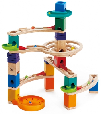 Дървена игра с топчета Hape - Quadrilla, Катерачът