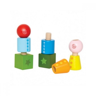 Дървена играчка за подреждане с навиване Hape