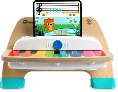 Дървена музикална играчка Hape - Baby Einstein, Сензорно пиано