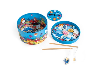 Детска магнитна игра 2 в 1 Hape - Спаси моретата, 22 части