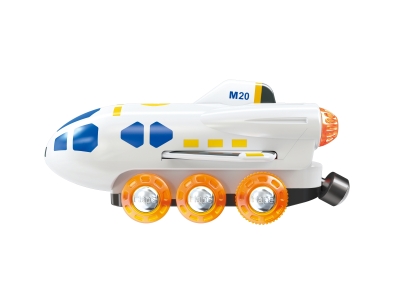 Космическа играчка Hape - Совалка с двоен режим