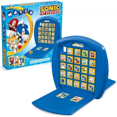 Настолна игра Winning Moves - Top Trumps Match, Sonic