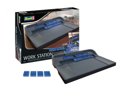 Работна станция за моделиране Revell - Work Station, 50 х 39 сm