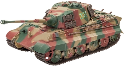 Сглобяем модел Revell - Танк Тигър II Ausf.B