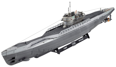 Сглобяем модел Revell - Подводница IX C-40