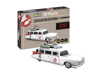 3D пъзел Revell - Ecto-1, Ловци на духове, 154 части