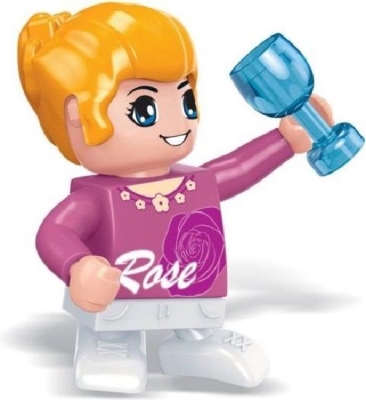 Мини фигурка BanBao - Момиче с чаша