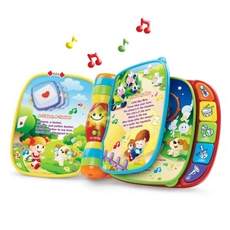 Бебешка музикална книжка Vtech - Rhymes