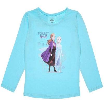Детска блуза Frozen - Синя
