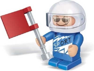 Детска играчка BanBao - Мини фигурка, Състезател