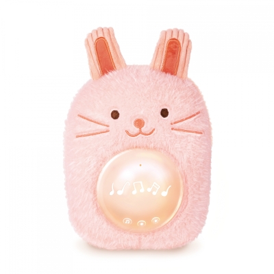 Музикална плюшена лампа за сън Hape - Зайче