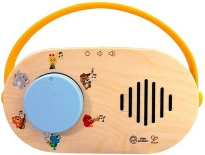 Дървена музикална играчка Hape - Baby Einstein, Радио