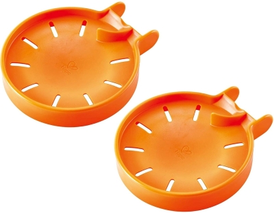 Игрален комплект Hape - Quadrilla, Ловец на мраморни топчета, 2 броя