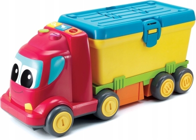 Интерактивна играчка 3 в 1 Infantino - B Kids, Строителен камион