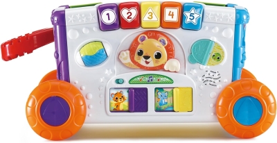 Интерактивна играчка Vtech - Количка за дърпане, с активности
