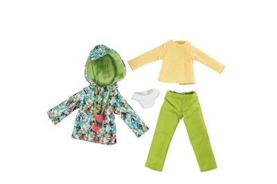 Комплект дрехи за кукла Kruselings - Тропическо зимно облекло