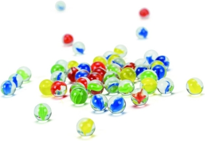 Комплект мраморни топчета Hape - Quadrilla, 51 броя