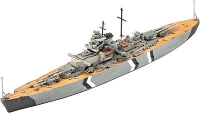 Комплект сглобяеми модели Revell - Легендарният Бисмарк, С аксесоари