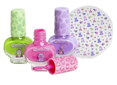 Комплект за маникюр Martinelia - Моите най-добри приятели, 4 части