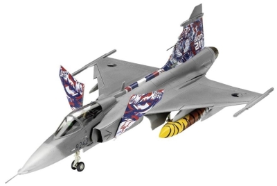 Сглобяем модел Revell - Шведски изтребител Saab JAS-39C Gripen
